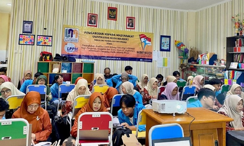 Dosen Universitas Nusa Mandiri Gelar Pelatihan