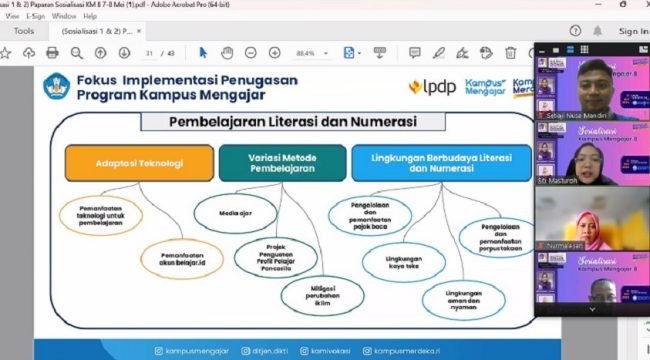 Sosialisasi Kampus Mengajar Angkatan Ke-8