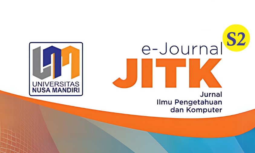 JITK (Jurnal Ilmu Pengetahuan dan Teknologi Komputer)