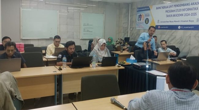 Rapat Kerja UPA Prodi Informatika