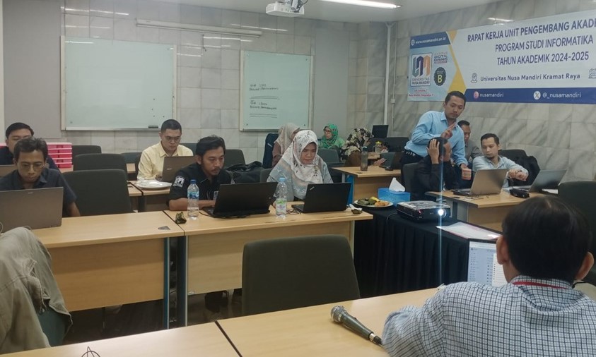 Rapat Kerja UPA Prodi Informatika