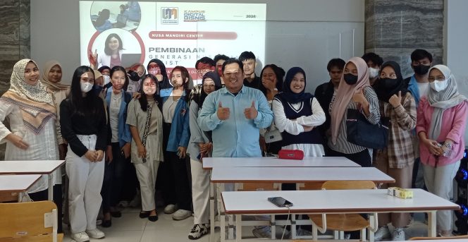 
					Pembinaan Karier Mahasiswa Universitas Nusa Mandiri