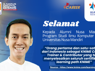 Alumni UNM Jadi Pelatih bersertifikat KNIME Pertama di Indonesia