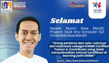 Alumni UNM Jadi Pelatih bersertifikat KNIME Pertama di Indonesia