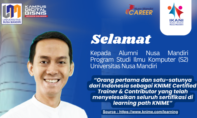 
					Alumni UNM Jadi Pelatih bersertifikat KNIME Pertama di Indonesia