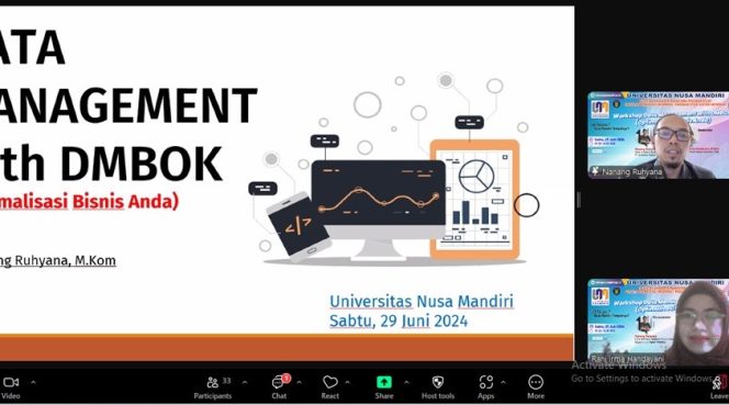 
					Workshop Data Management With DMBOK