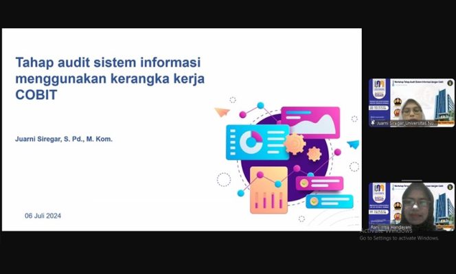 
					Workshop COBIT Prodi Sistem Informasi