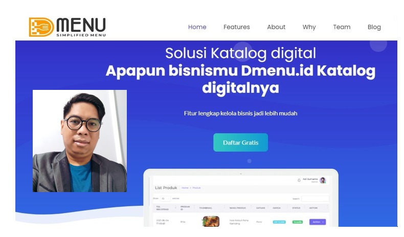 Sukses Bangun Startup Dmenu.id