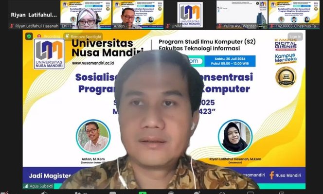 
					Prodi Magister Ilmu Komputer UNM Gelar Sosialisasi