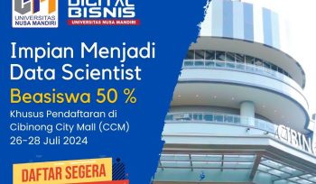 Beasiswa Kuliah di Universitas Nusa Mandiri