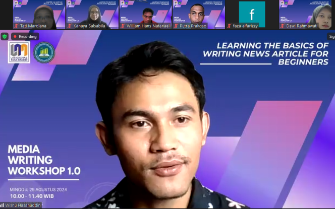 
					Workshop Media Writing 1.0