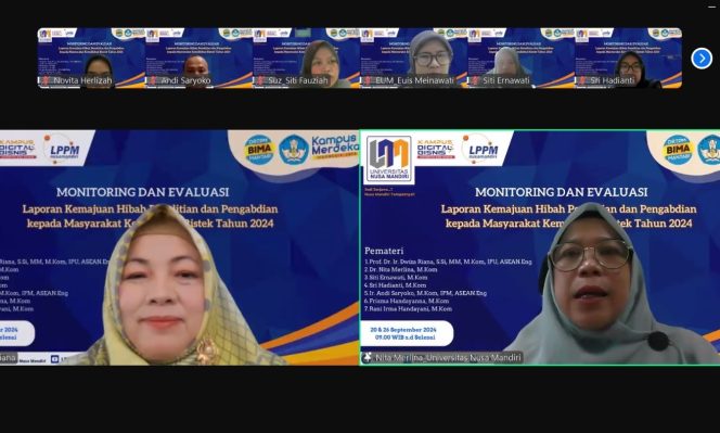 
					Monev Laporan Kemajuan Hibah Penelitian