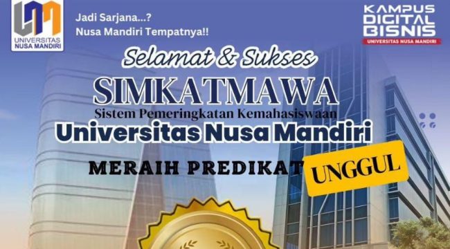 Universitas Nusa Mandiri Raih Predikat Unggul