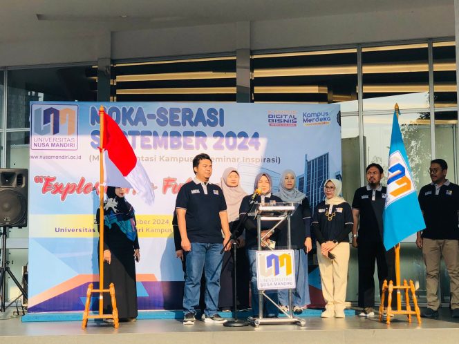 
					Dari Kampus untuk Masa Depan: Maba Universitas Nusa Mandiri Disambut dengan Ekstravaganza Ceria & Talkshow Meriah! Yuk Intip Serunya MOKA!