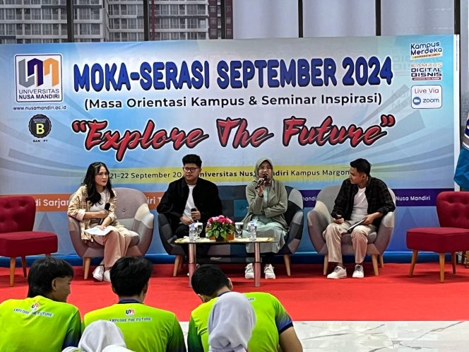 
					Ngobrol Santai Sama Influencer? Yes! Cuma di Sini Maba Bisa Kenalan Sama Bintang Alumni Universitas Nusa Mandiri