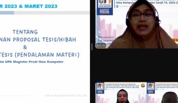 Sosialisasi Proposal Penelitian Dan Pedoman Penyusunan Tesis