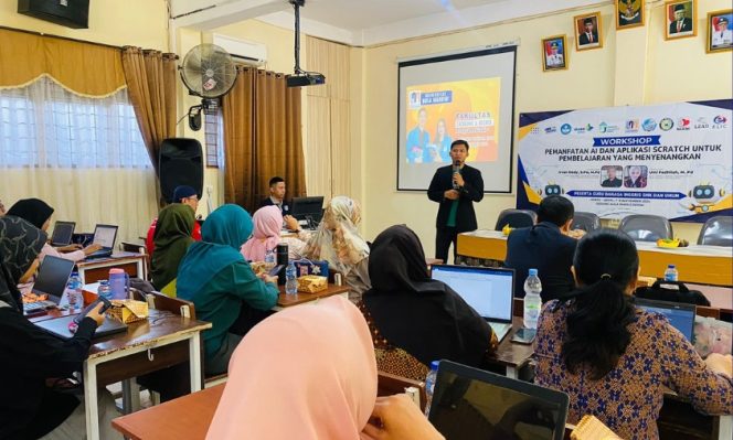 
					Workshop Pemanfaatan AI dan Aplikasi Scratch