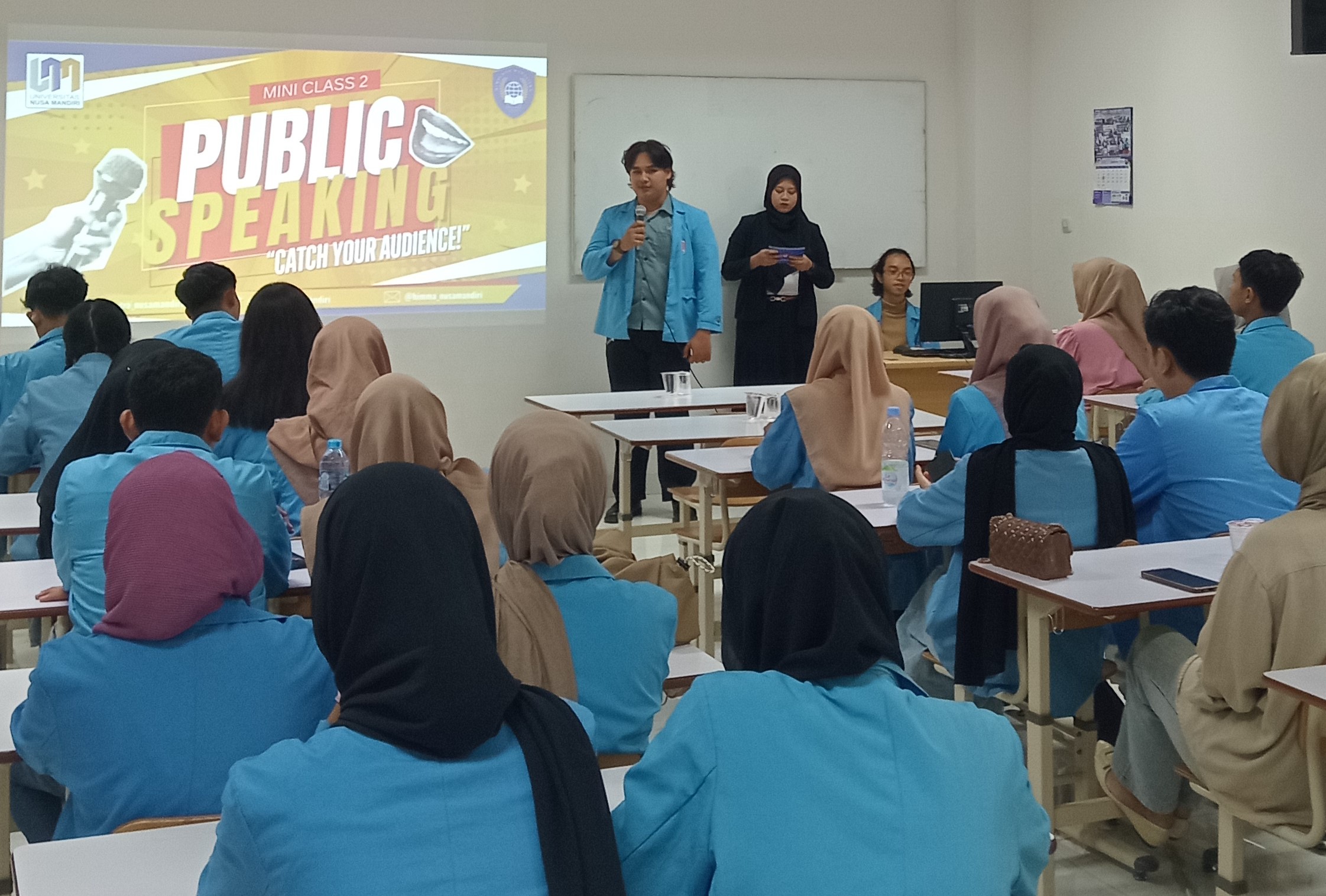 HIMMA Universitas Nusa Mandiri Latih Skill Public Speaking