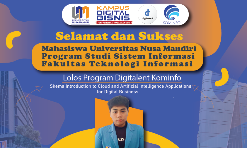 Mahasiswa Prodi Sistem Informasi Berhasil Lolos Digitalent Scholarship