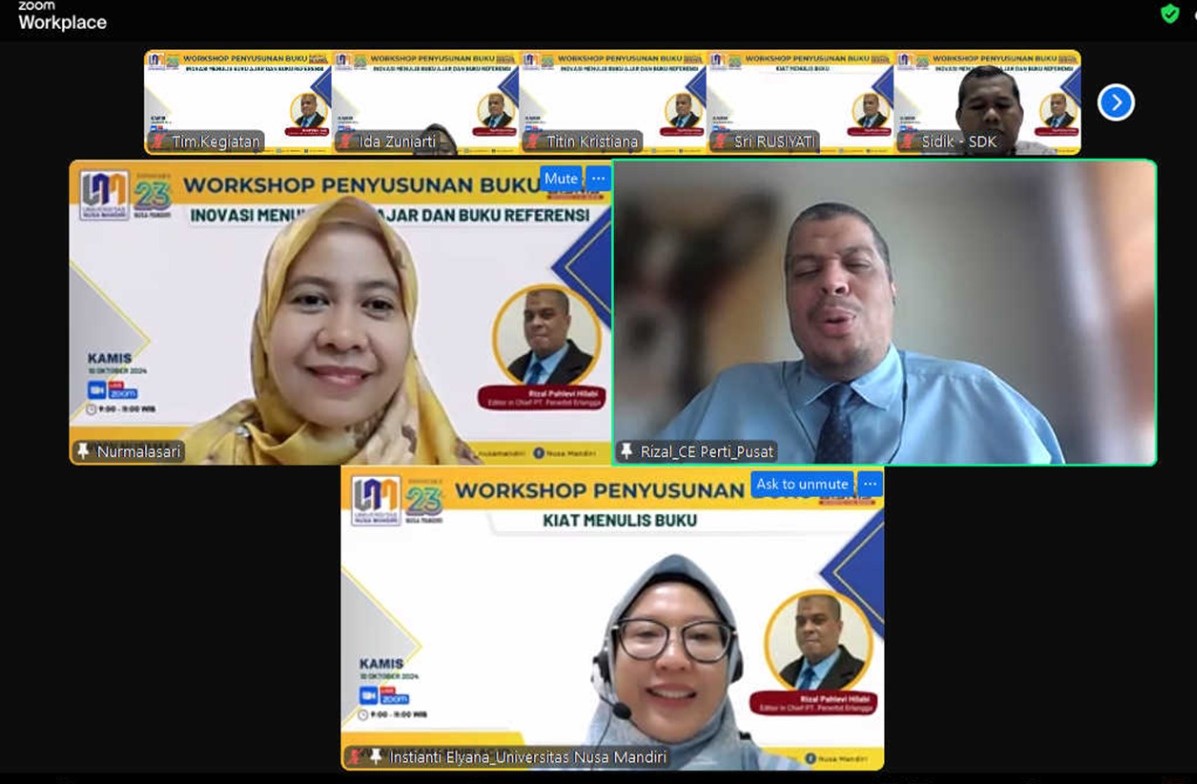 LPPP Universitas Nusa Mandiri Sukses Gelar Workshop Inovasi Menulis