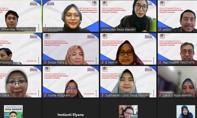 
					Penjajakan Kerjasama dengan Huawei