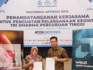 Universitas Nusa Mandiri dan AMD Indonesia Jalin Kerja Sama