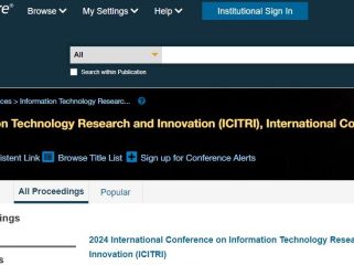 Publikasi Artikel Kini Tersedia di IEEE Xplore