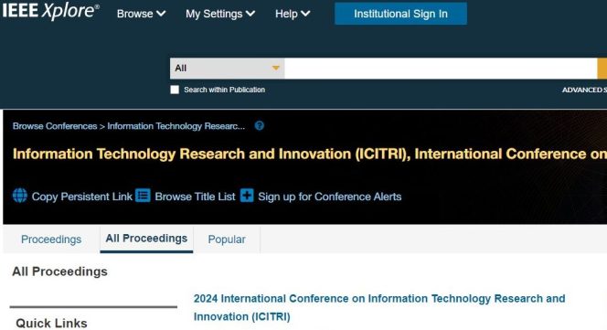 
					Publikasi Artikel Kini Tersedia di IEEE Xplore