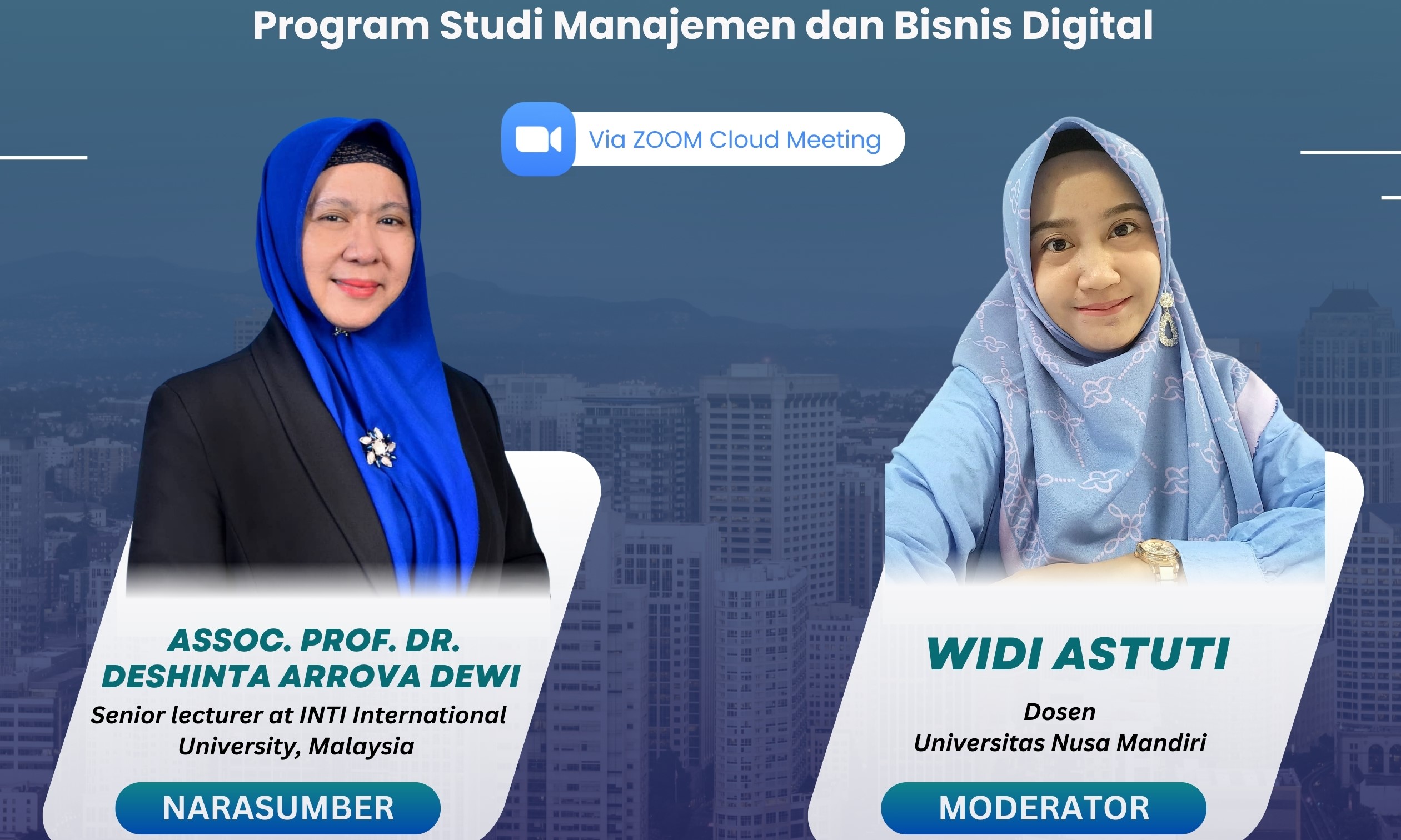 Prodi Bisnis Digital UNM Akan Gelar International Webinar