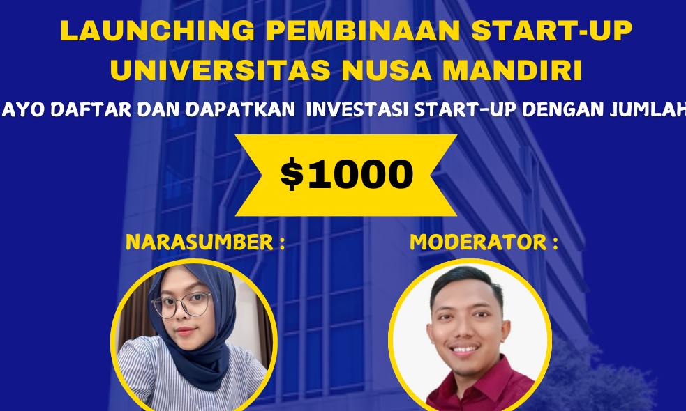 Pembinaan StartUp Mahasiswa UNM