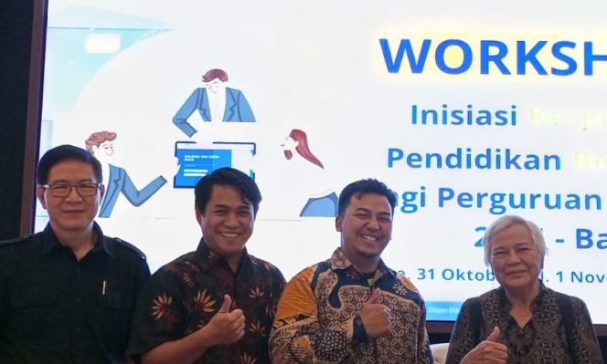 
					Workshop Inisiasi Kerjasama Bergelar