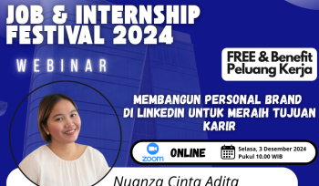 Kolaborasi NCC dan Linkedin Dalam Rangkaian JIF 2024