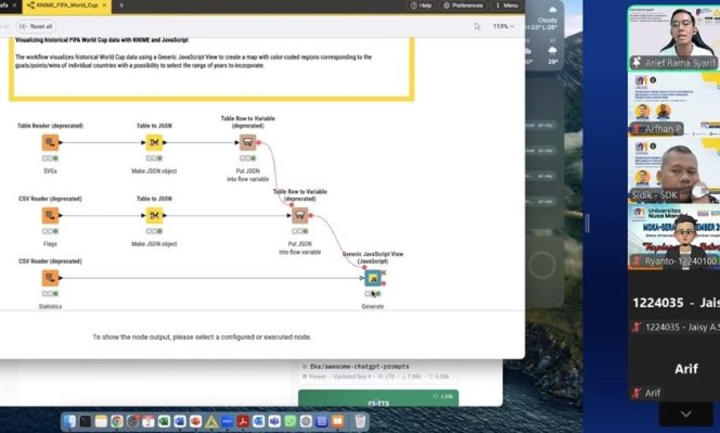
					Penerapan Algoritma Prediksi dan Machine Learning