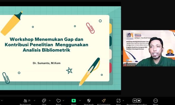 
					Prodi Ilmu Komputer (S2) UNM Sukses Gelar Workshop