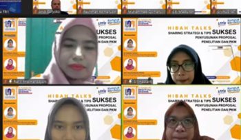 Hibah Talks: LPPM Sukses Gelar Sharing Strategi