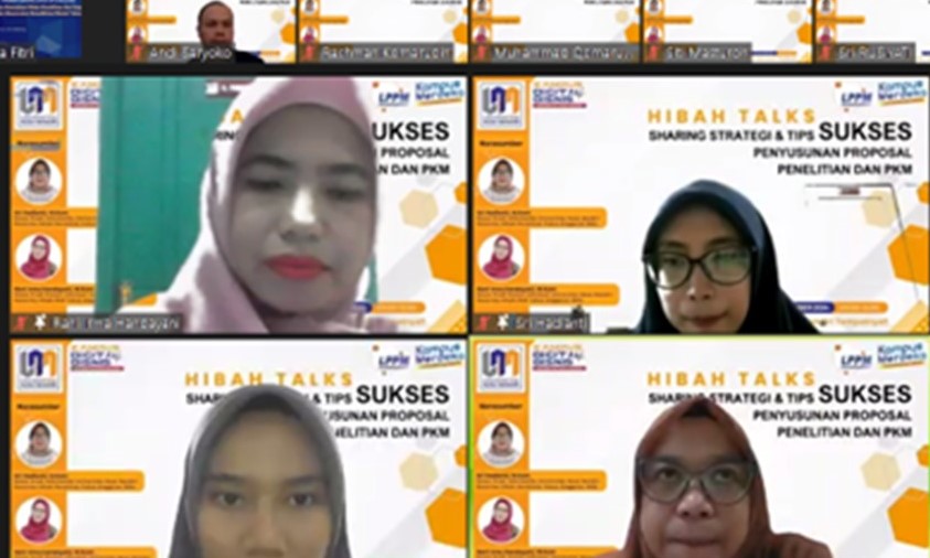 Hibah Talks: LPPM Sukses Gelar Sharing Strategi