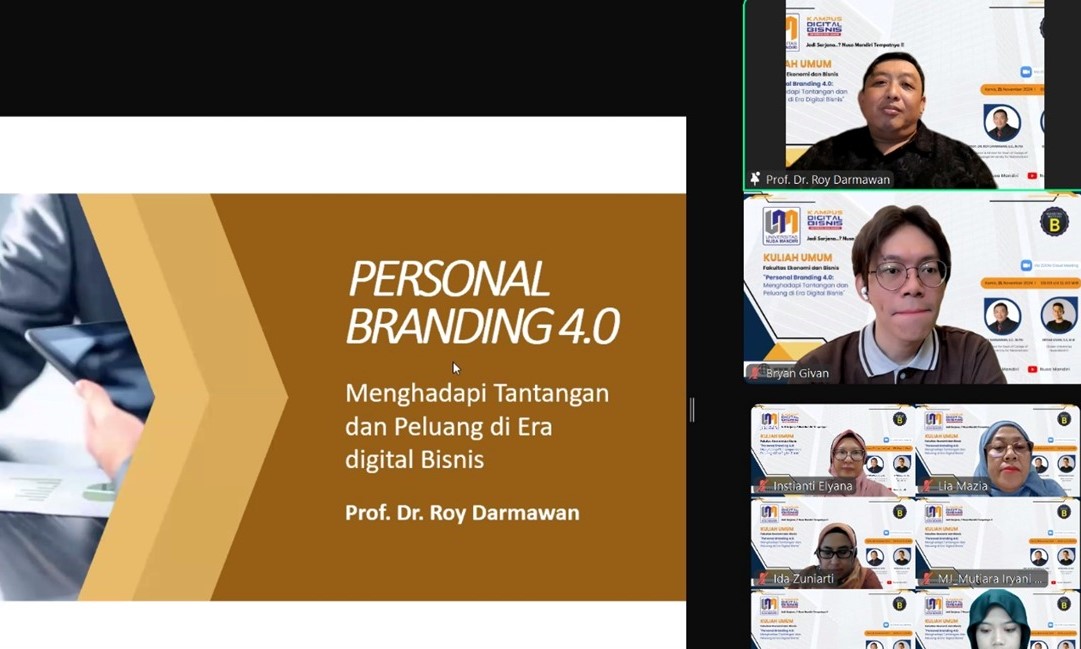 Kuliah Umum Personal Branding 4.0