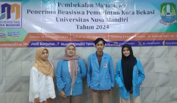 Pembekalan Program Beasiswa Pemerintah Kota Bekasi
