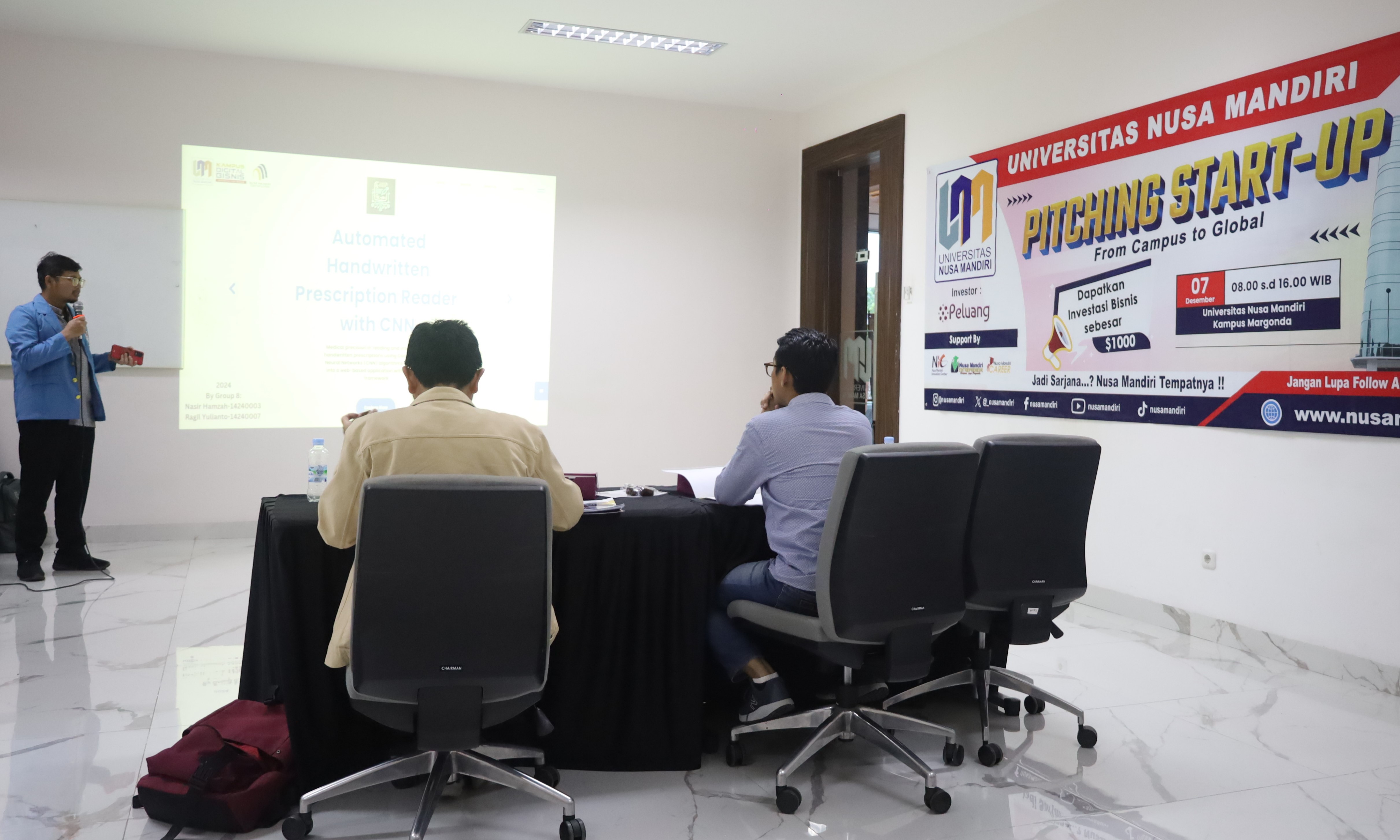 NSC Sukses Gelar Pitching Startup