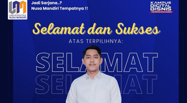Mahasiswa Universitas Nusa Mandiri Jadi Ketua Badan Ekonomi Kreatif KADIN