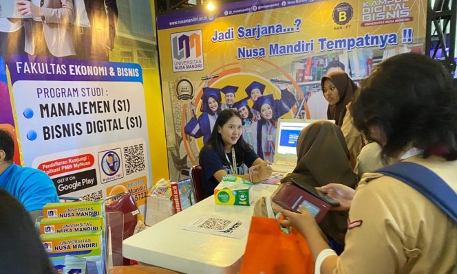 
					Universitas Nusa Mandiri Hadir Beri Informasi Tentang Kampus