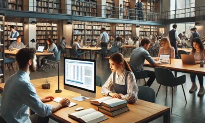 
					Perpustakaan sebagai Pusat Penelitian