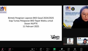 Dosen Prodi Bisnis Digital Ikuti Bimtek