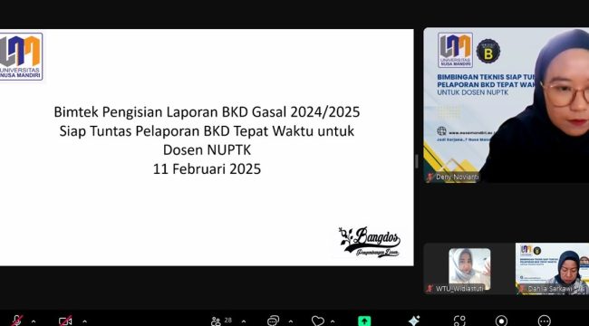 Dosen Prodi Bisnis Digital Ikuti Bimtek