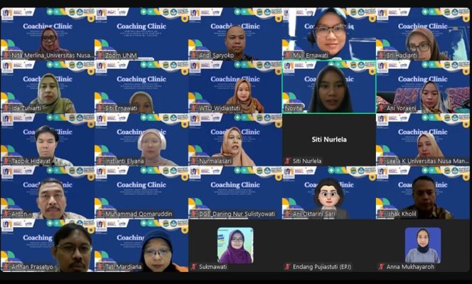 
					Coaching Clinic Proposal Hibah Penelitian dan Pengabdian DRTPM