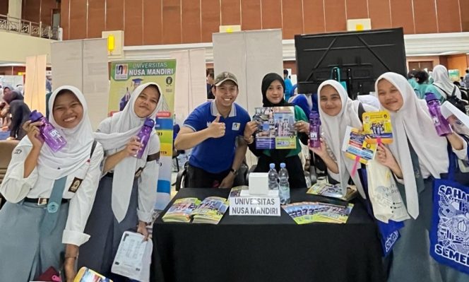 
					Universitas Nusa Mandiri Meriahkan Campus Expo MGBK 2025