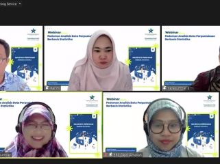 Webinar Analisis Data Perpustakaan Berbasis Statistika