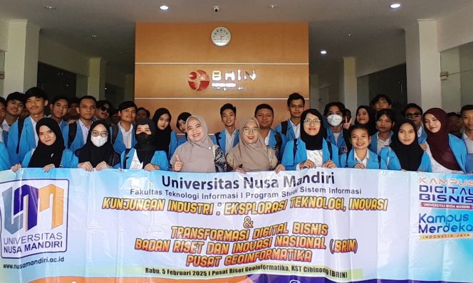 
					Kunjungan Industri ke Pusat Geoinformatika BRIN