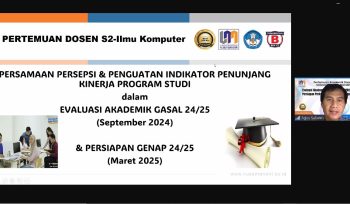 Pertemuan Akademik Dosen Ilmu Komputer S2