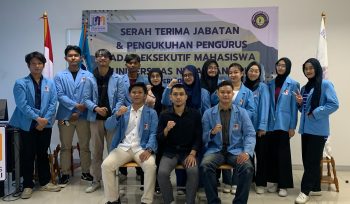 Serah Terima Jabatan dan Pengukuhan Pengurus BEM Tahun 2025